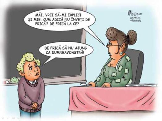 Elev și profesoară